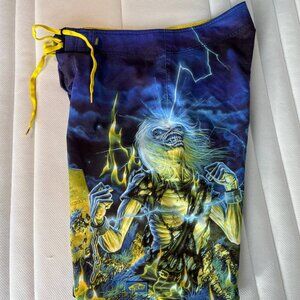 Vans Board Shorts – Limited Edition IRON MAIDEN LIVE AFTER DEATH – Size 34